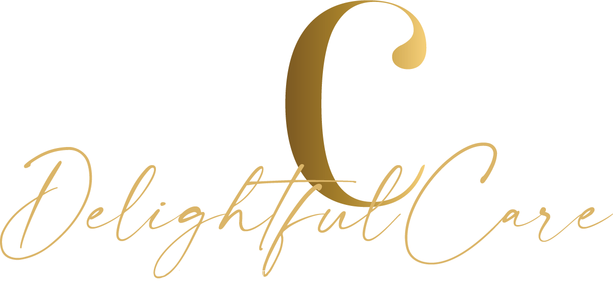 logo_delightfulcare_cmyk_wordmark_white delightful care logo
